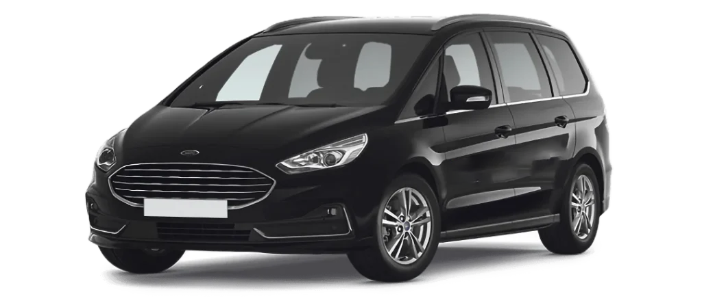 Black MPV 6 passenger vehicle for Esher Cars family and group travel